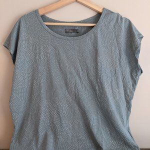 Prana Cropped Cap Sleeve T Shirt
